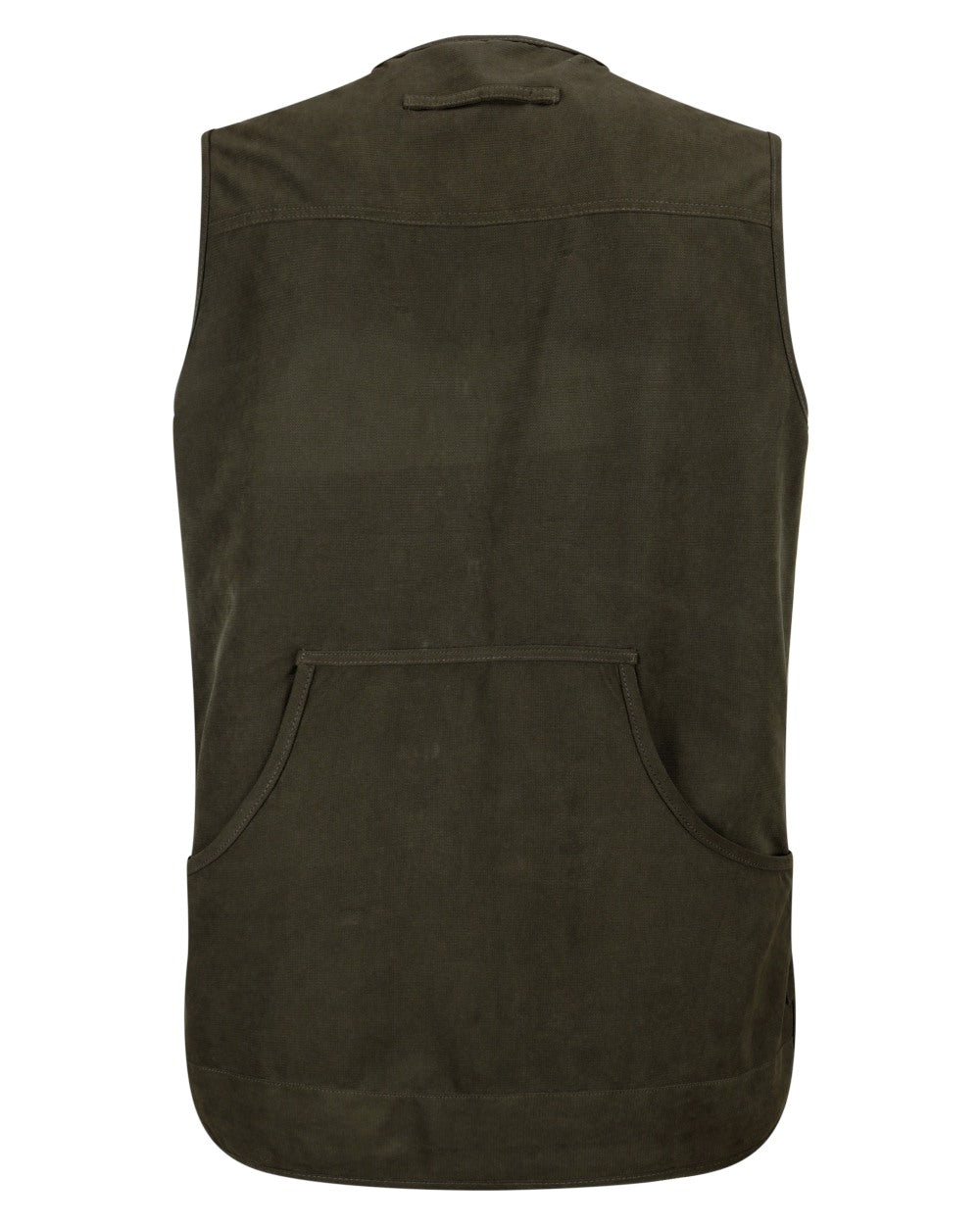 Dark Green coloured Hoggs of Fife Struther Shooting Vest on white background #colour_dark-green