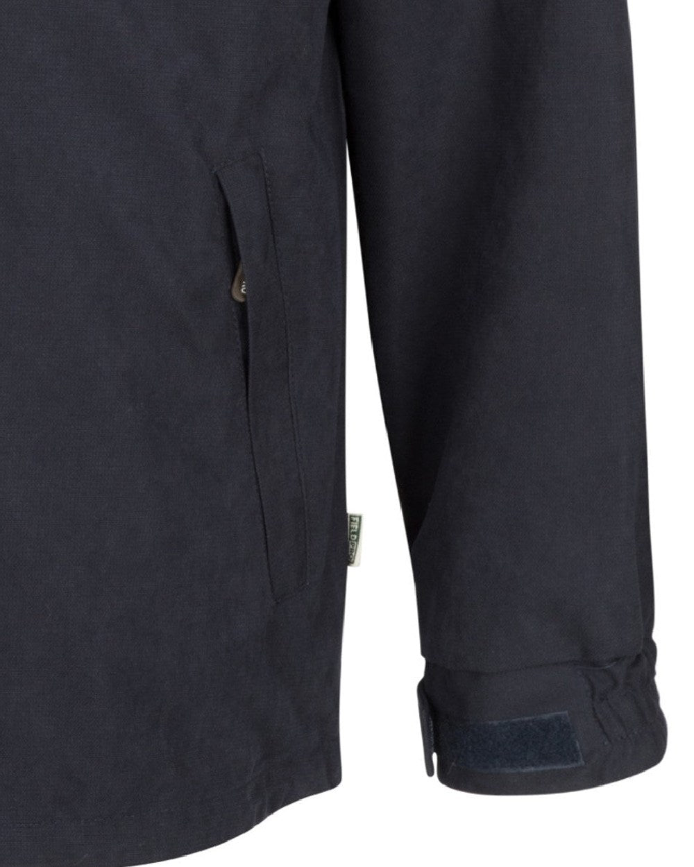 Navy coloured Hoggs of Fife Struther Waterproof Smock Jacket on white background #colour_navy