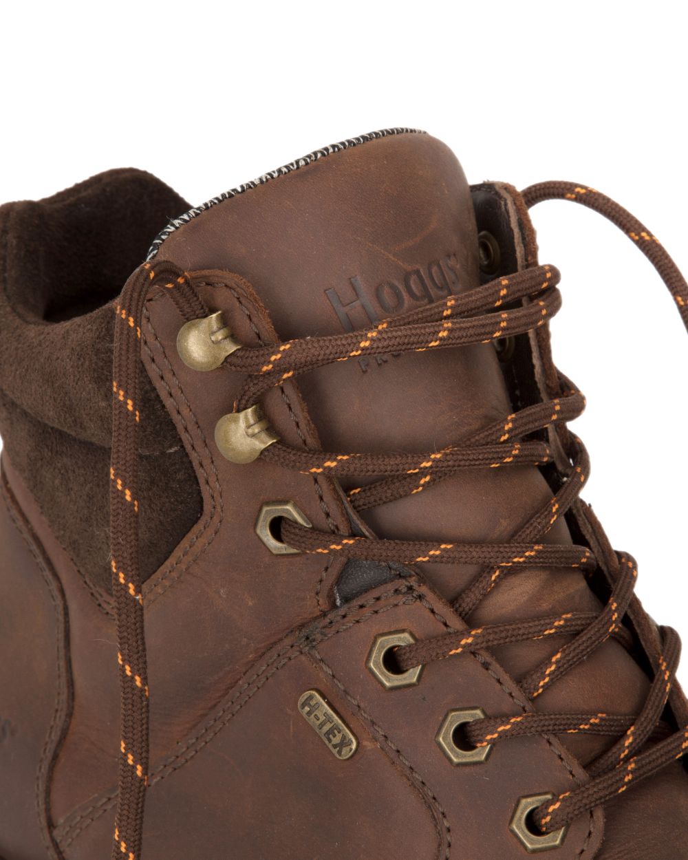Crazy Horse Brown Coloured Hoggs of Fife Triton Pro Boots on white background #colour_crazy-horse-brown