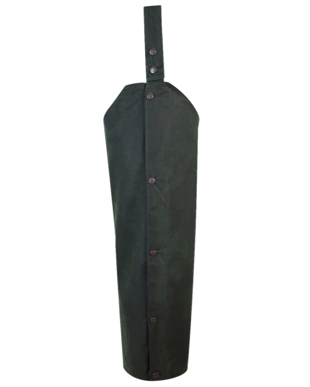 Olive Coloured Hoggs of Fife Waxed Leggings on white background #colour_olive
