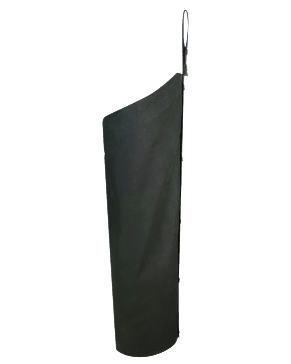 Olive Coloured Hoggs of Fife Waxed Leggings on white background #colour_olive