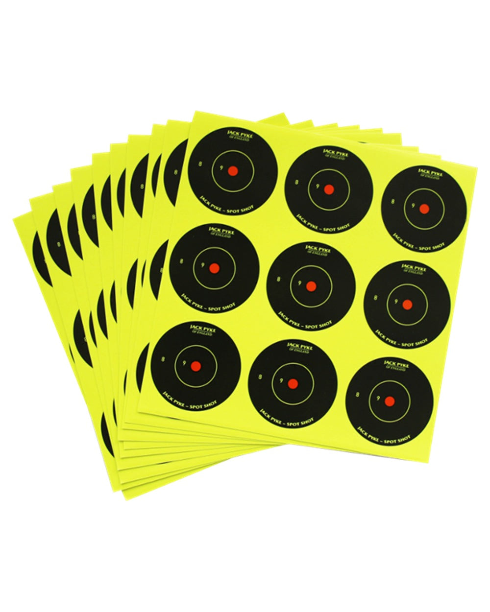 Jack Pyke 2'' Spot Shot Targets on white background