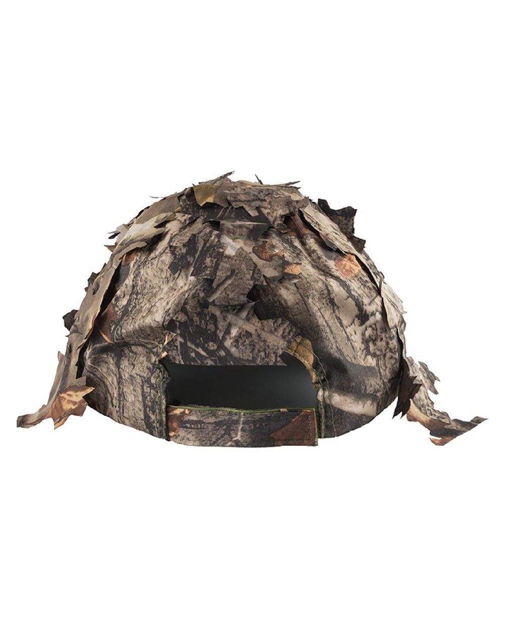 Camo coloured Jack Pyke 3D Leafy Baseball Hat on white background #colour_camo