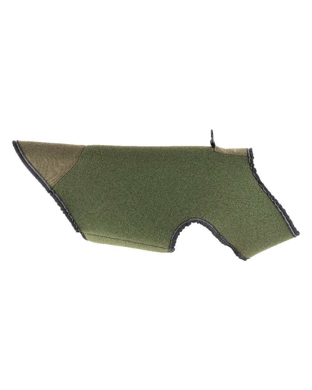 Green coloured Jack Pyke 5mm Neoprene Dog Vest on white background #colour_green