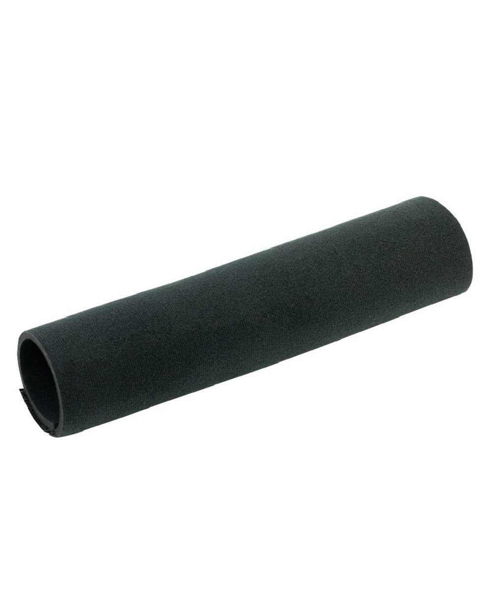 Black coloured Jack Pyke Adjustable Neoprene Moderator Cover on white background #colour_black