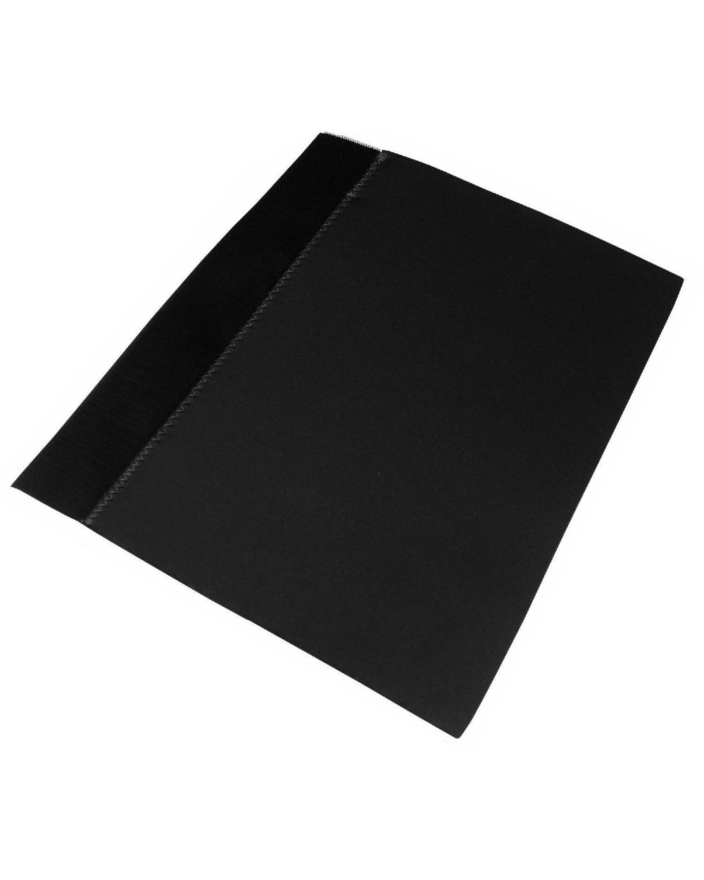 Black coloured Jack Pyke Adjustable Neoprene Moderator Cover on white background #colour_black