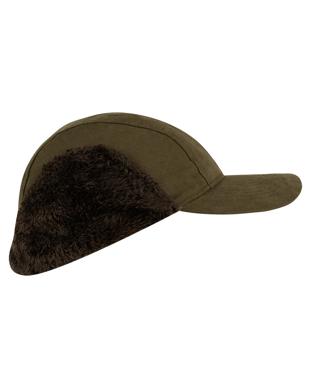 Green coloured Jack Pyke Alaska Hat on white background #colour_green