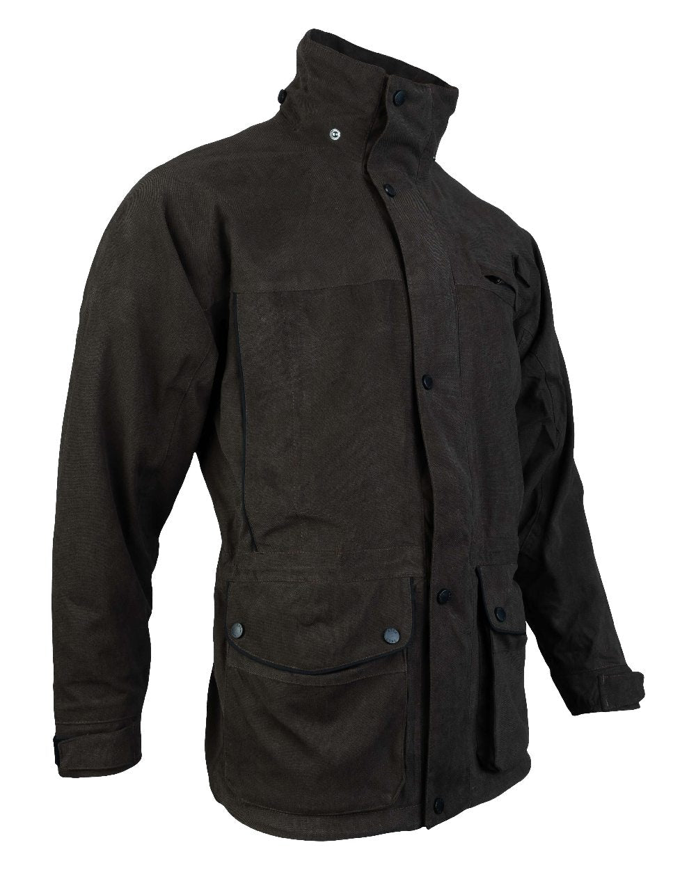 Olive coloured Jack Pyke Ashcombe Jacket on white background #colour_olive