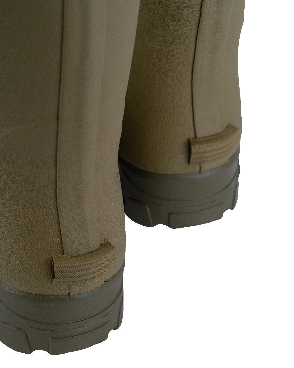 Green coloured Jack Pyke Ashcombe Zipped Wellington on white background #colour_green