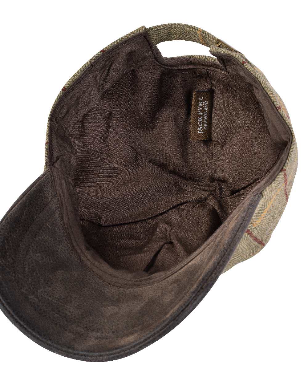 Tweed coloured Jack Pyke Baseball Hat on white background #colour_tweed
