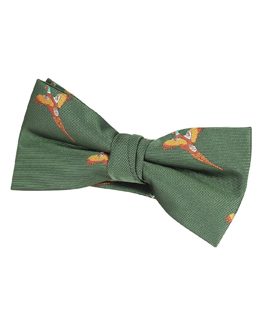 Green coloured Jack Pyke Bow Tie on white background #colour_green
