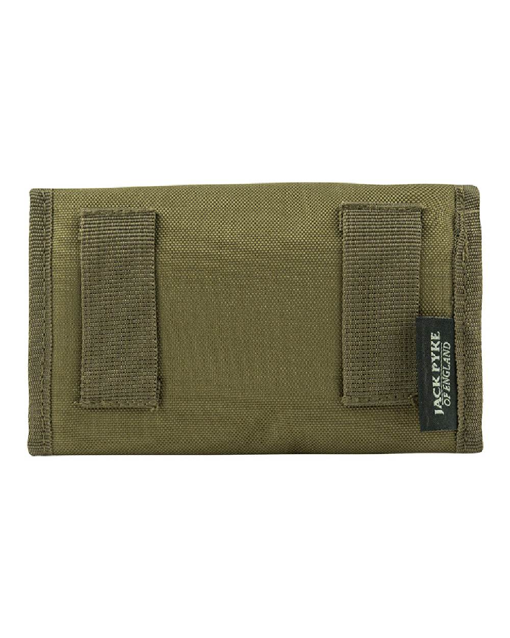 Green coloured Jack Pyke Bullet Pouch on white background #colour_green