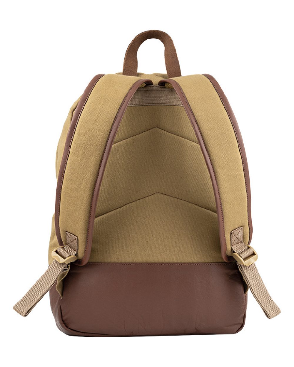 Fawn coloured Jack Pyke Canvas Back Pack on white background #colour_fawn