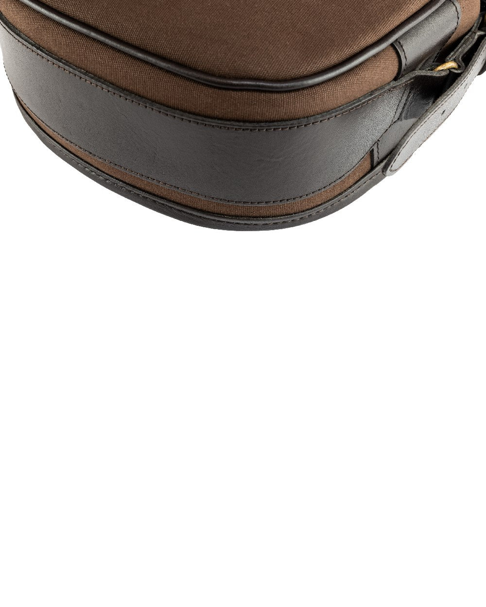 Brown coloured Jack Pyke Canvas Cartridge Bag on white background #colour_brown