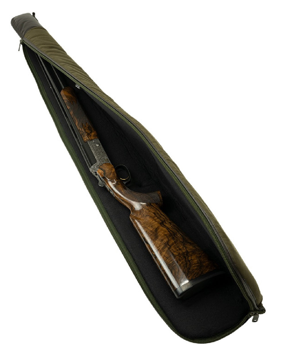 Green coloured Jack Pyke Canvas Shotgun Slip on white background #colour_green