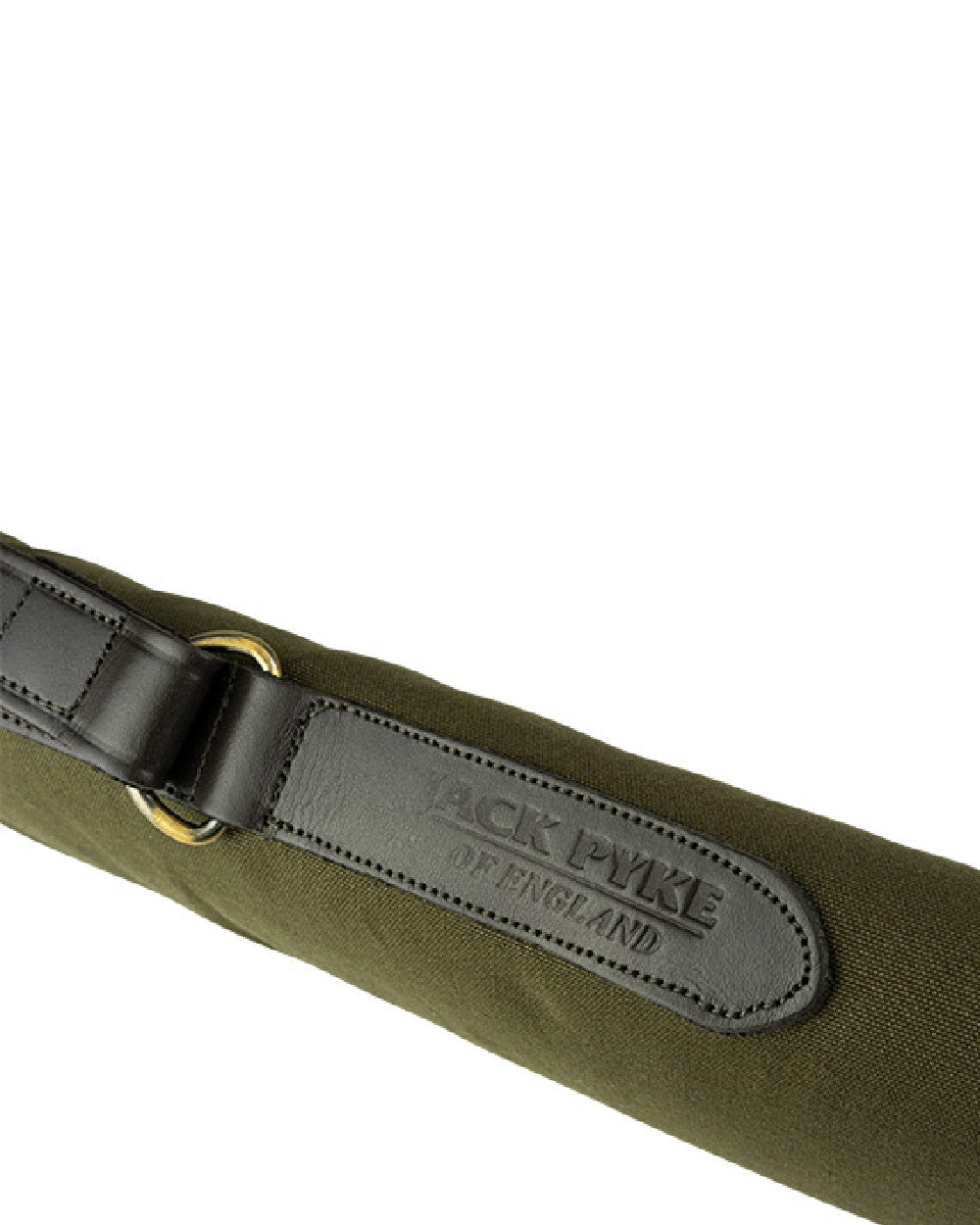 Green coloured Jack Pyke Canvas Shotgun Slip on white background #colour_green