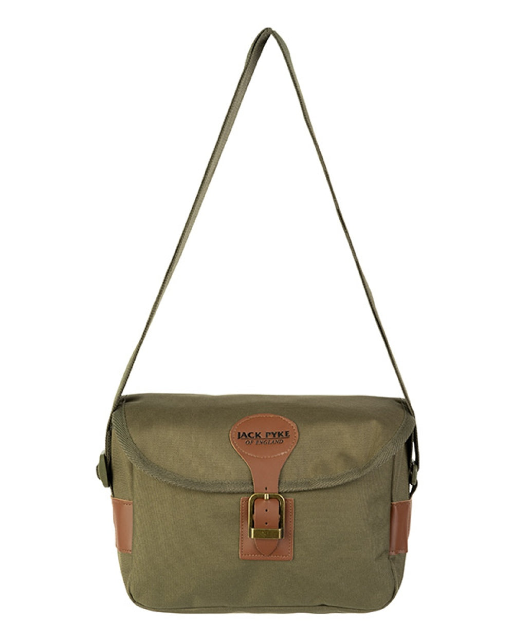 Hunter Green coloured Jack Pyke Cartridge Bag on white background #colour_hunter-green