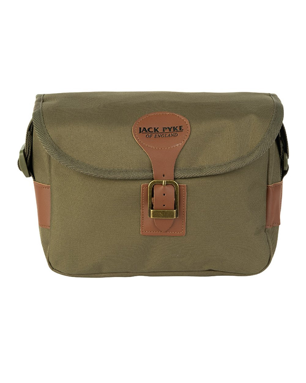 Hunter Green coloured Jack Pyke Cartridge Bag on white background #colour_hunter-green