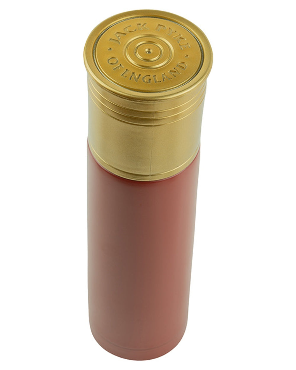 Red coloured Jack Pyke Cartridge Flask 500ml on white background #colour_red
