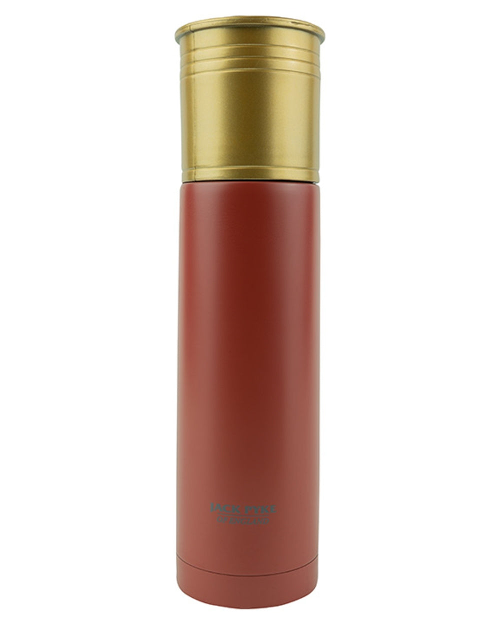 Red coloured Jack Pyke Cartridge Flask 500ml on white background #colour_red