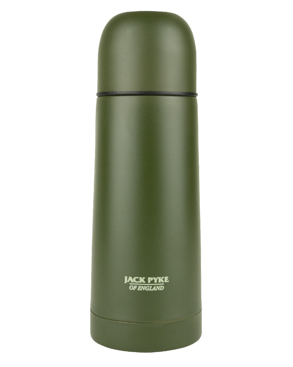 Green coloured Jack Pyke Countryman Flask on white background #colour_green