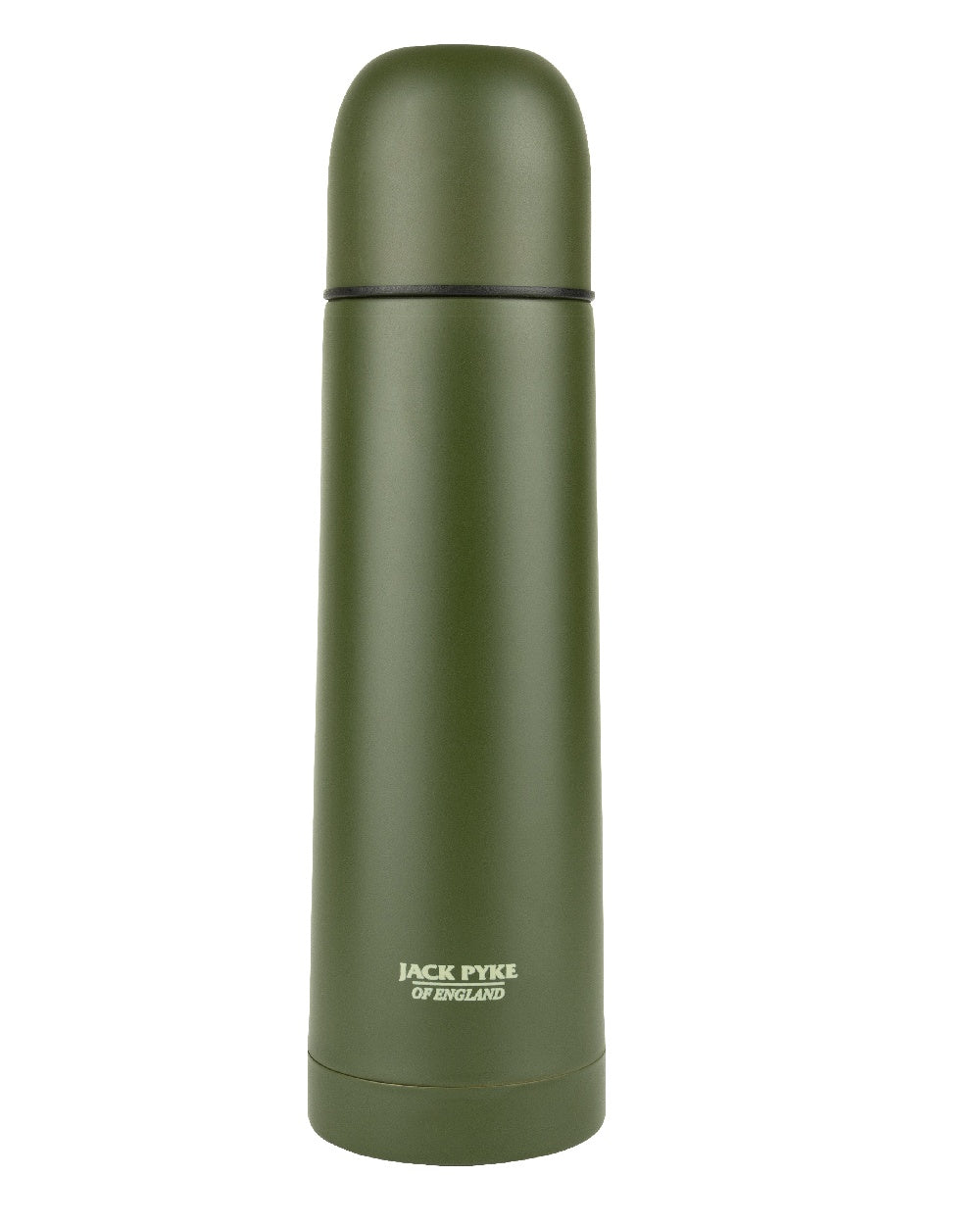 Green coloured Jack Pyke Countryman Flask on white background #colour_green