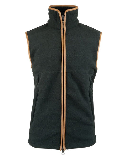 Anthracite coloured Jack Pyke Countryman Fleece Gilet on white background #colour_anthracite