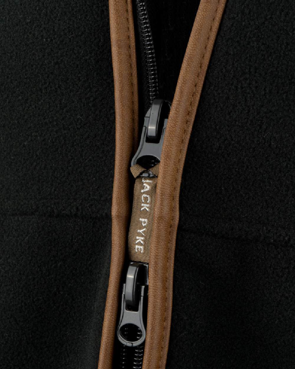 Anthracite coloured Jack Pyke Countryman Fleece Gilet on white background #colour_anthracite