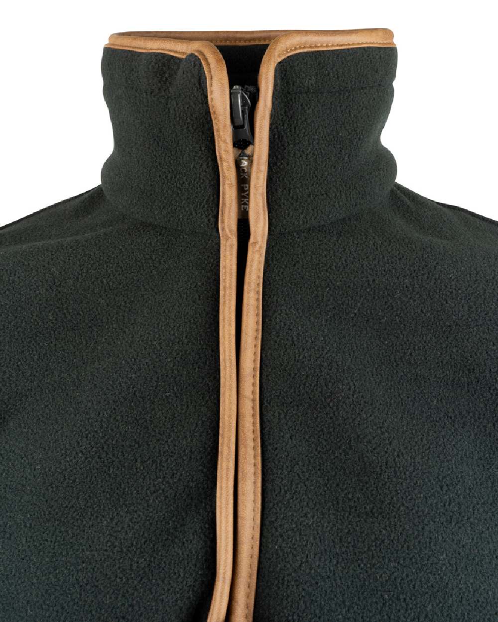 Anthracite coloured Jack Pyke Countryman Fleece Gilet on white background #colour_anthracite