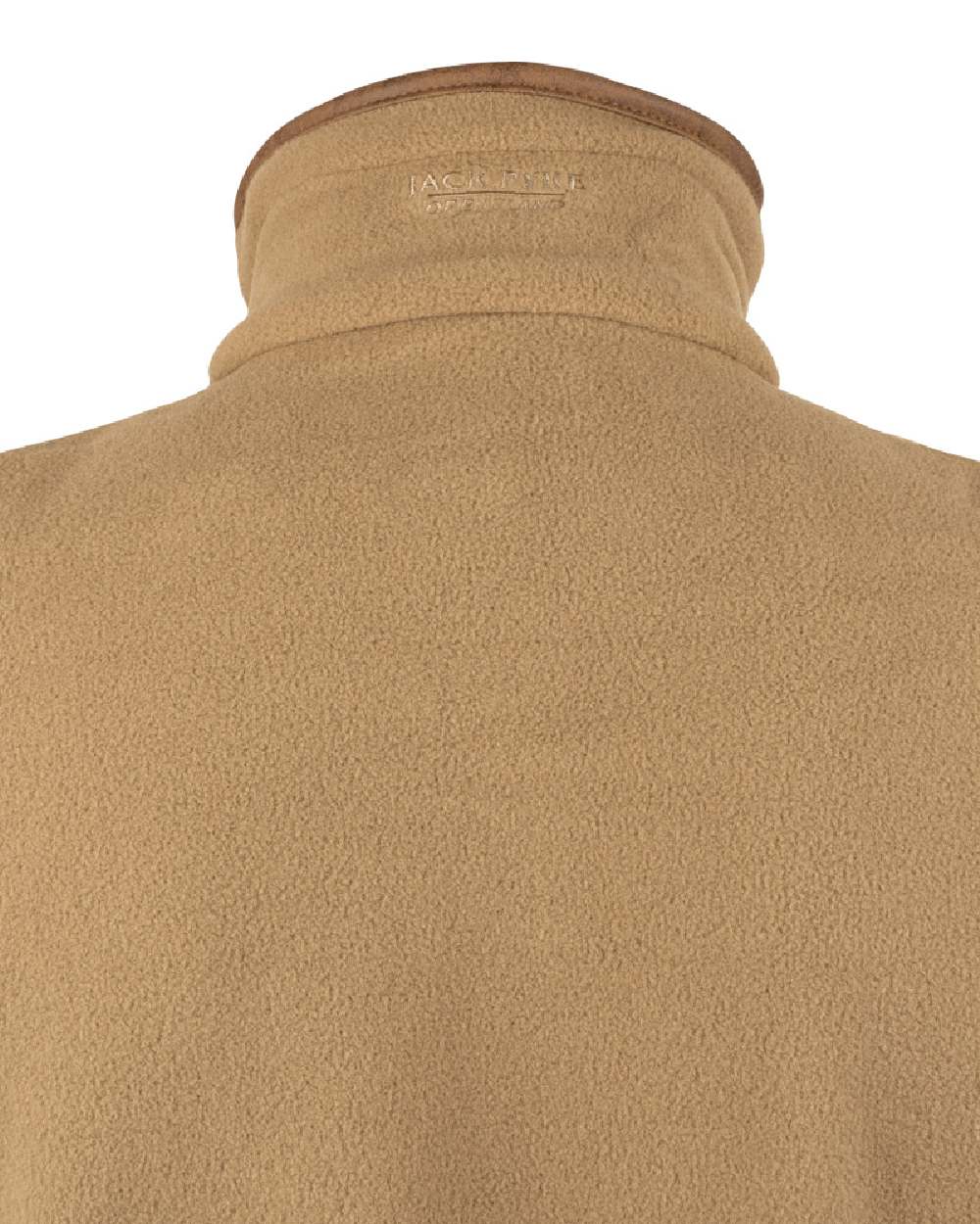 Barley coloured Jack Pyke Countryman Fleece Gilet on white background #colour_barley