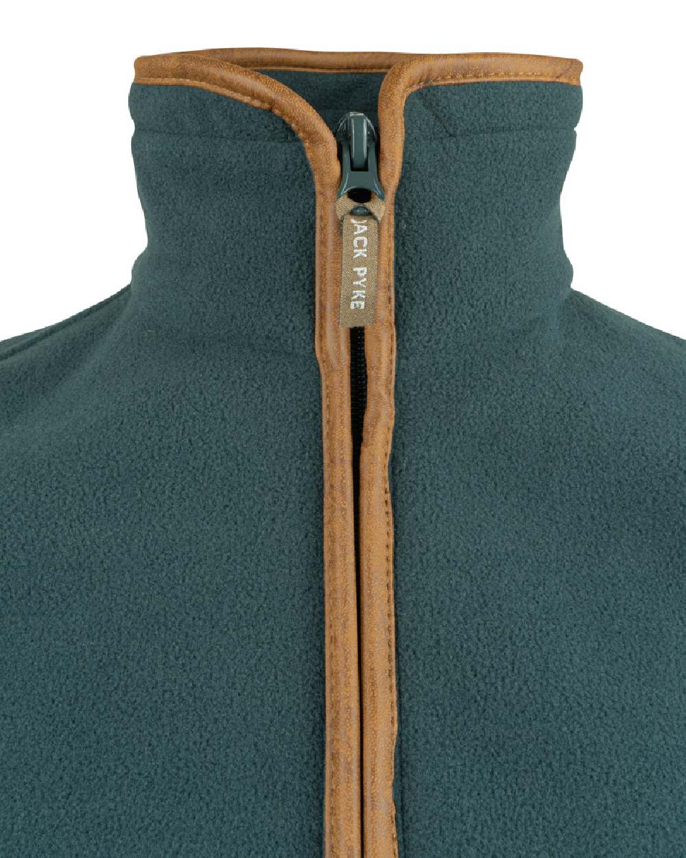 Deep Aqua coloured Jack Pyke Countryman Fleece Gilet on white background #colour_deep-aqua