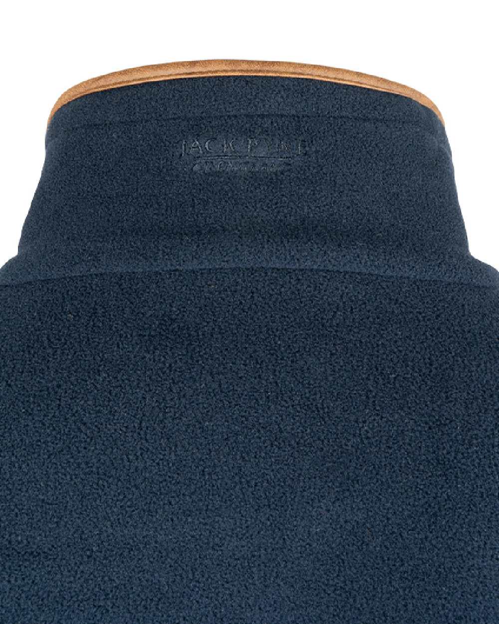 Navy coloured Jack Pyke Countryman Fleece Jacket on white background #colour_navy