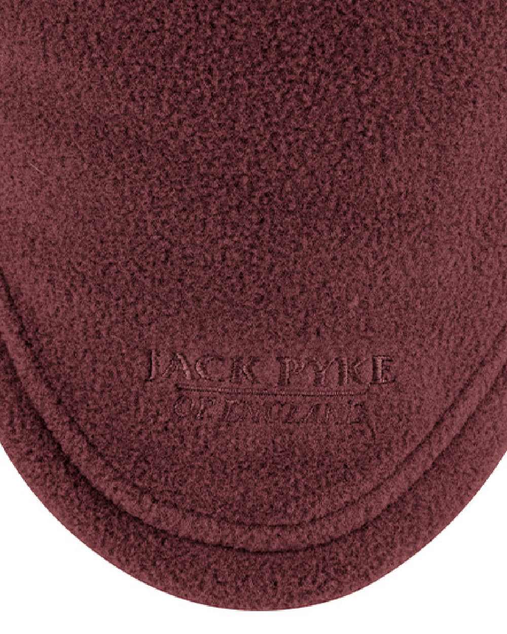 Burgundy coloured Jack Pyke Countryman Fleece Neck Gaiter on white background #colour_burgundy