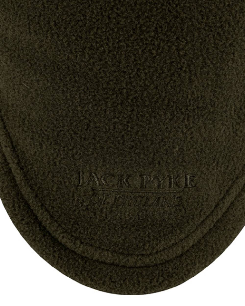 Dark Olive coloured Jack Pyke Countryman Fleece Neck Gaiter on white background #colour_dark-olive