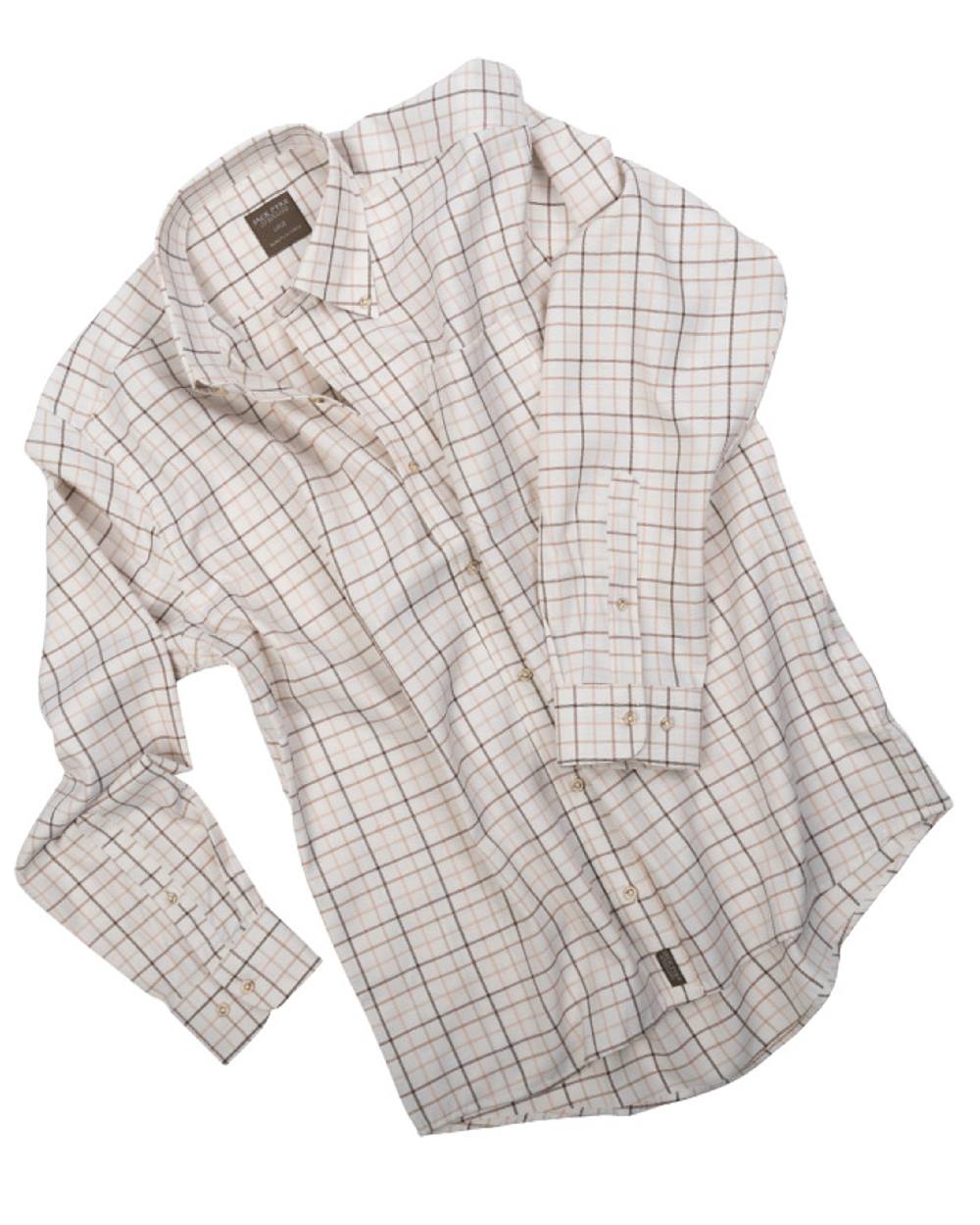 Brown coloured Jack Pyke Countryman Shirt on white background #colour_brown