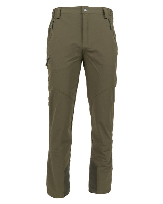 Green coloured Jack Pyke Dalesman Stretch Trousers on white background #colour_green