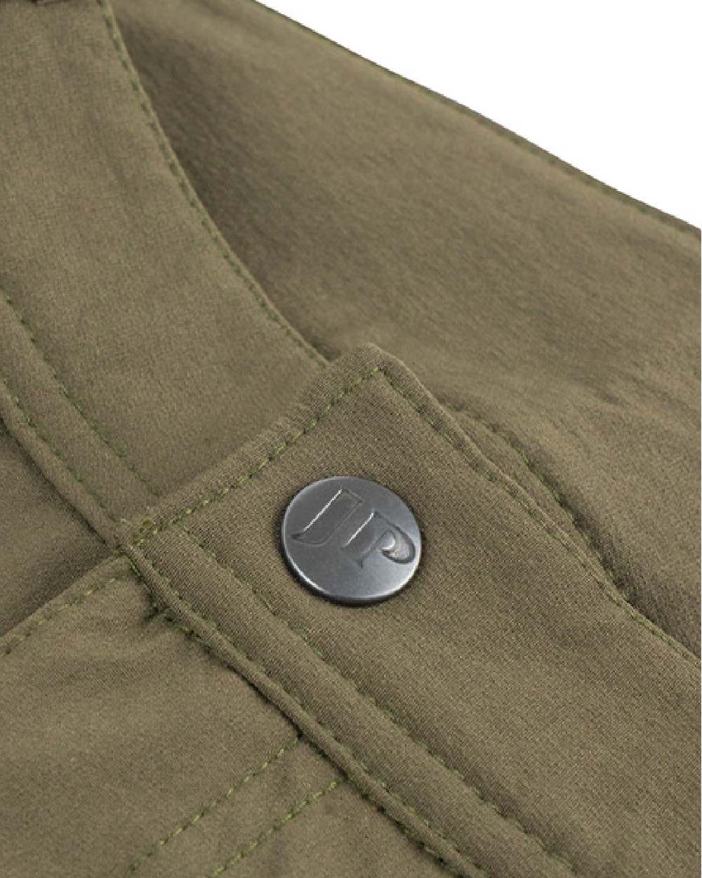 Green coloured Jack Pyke Dalesman Stretch Trousers on white background #colour_green