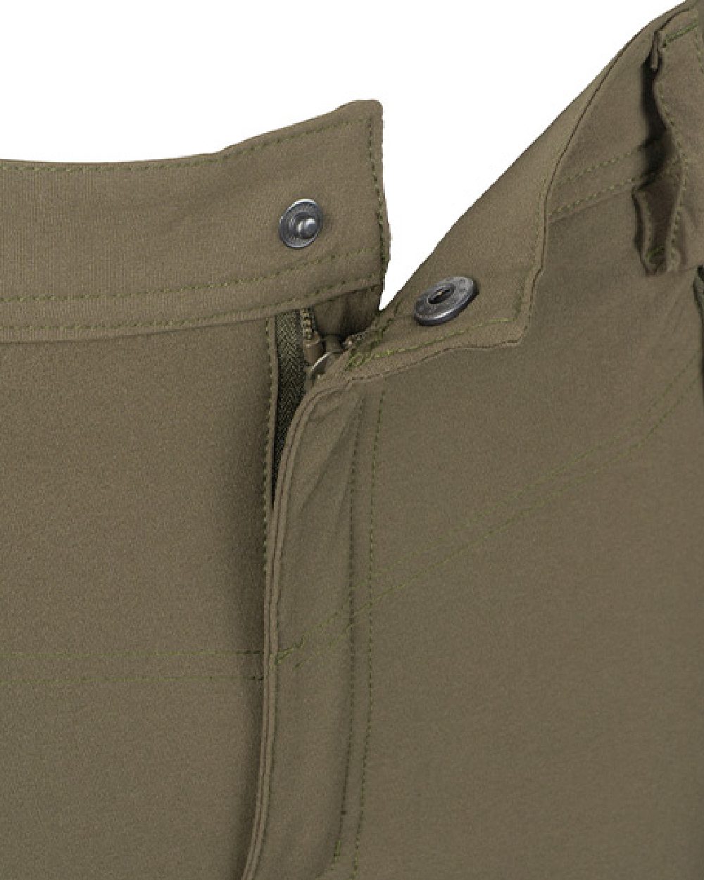 Green coloured Jack Pyke Dalesman Stretch Trousers on white background #colour_green