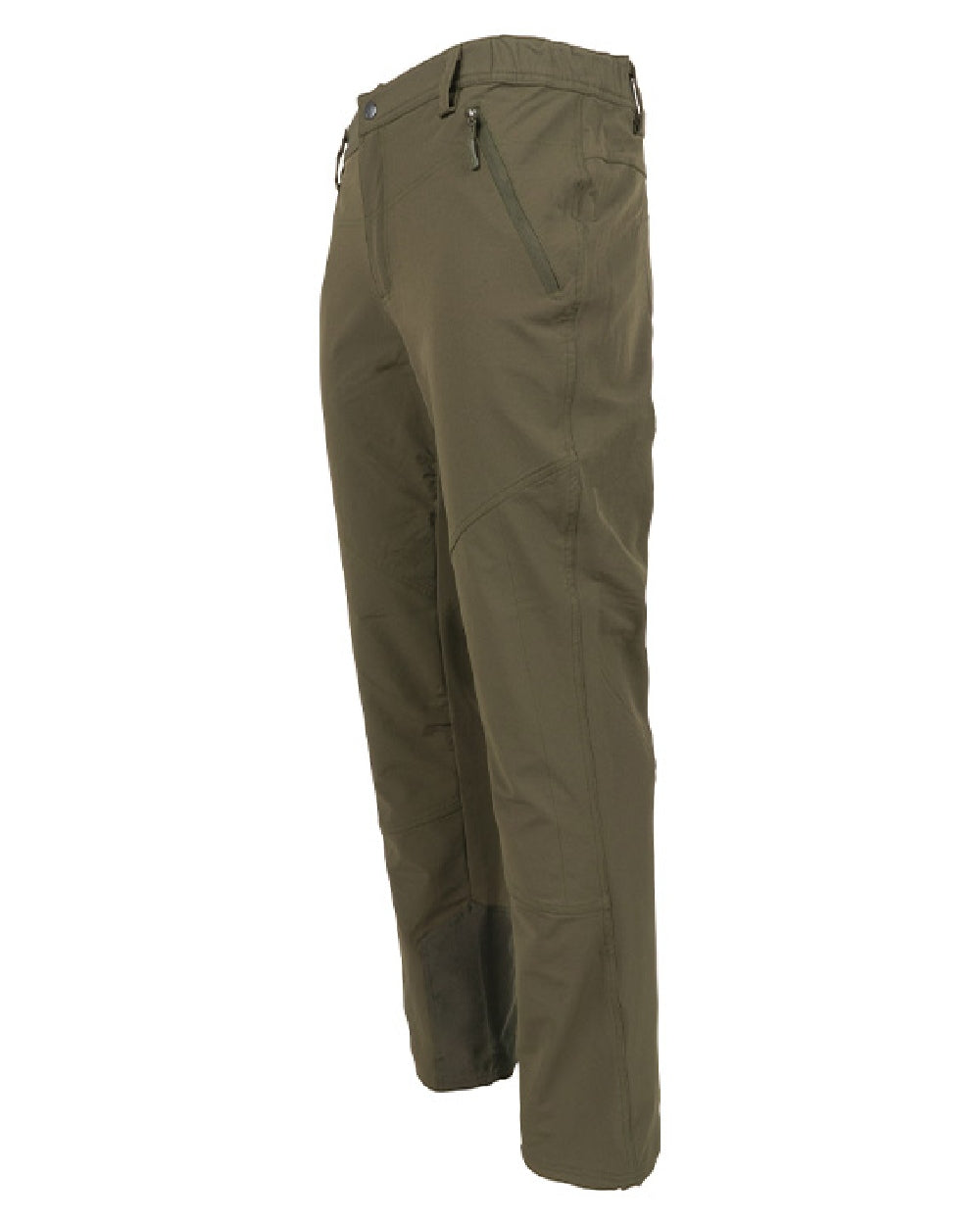 Green coloured Jack Pyke Dalesman Stretch Trousers on white background #colour_green
