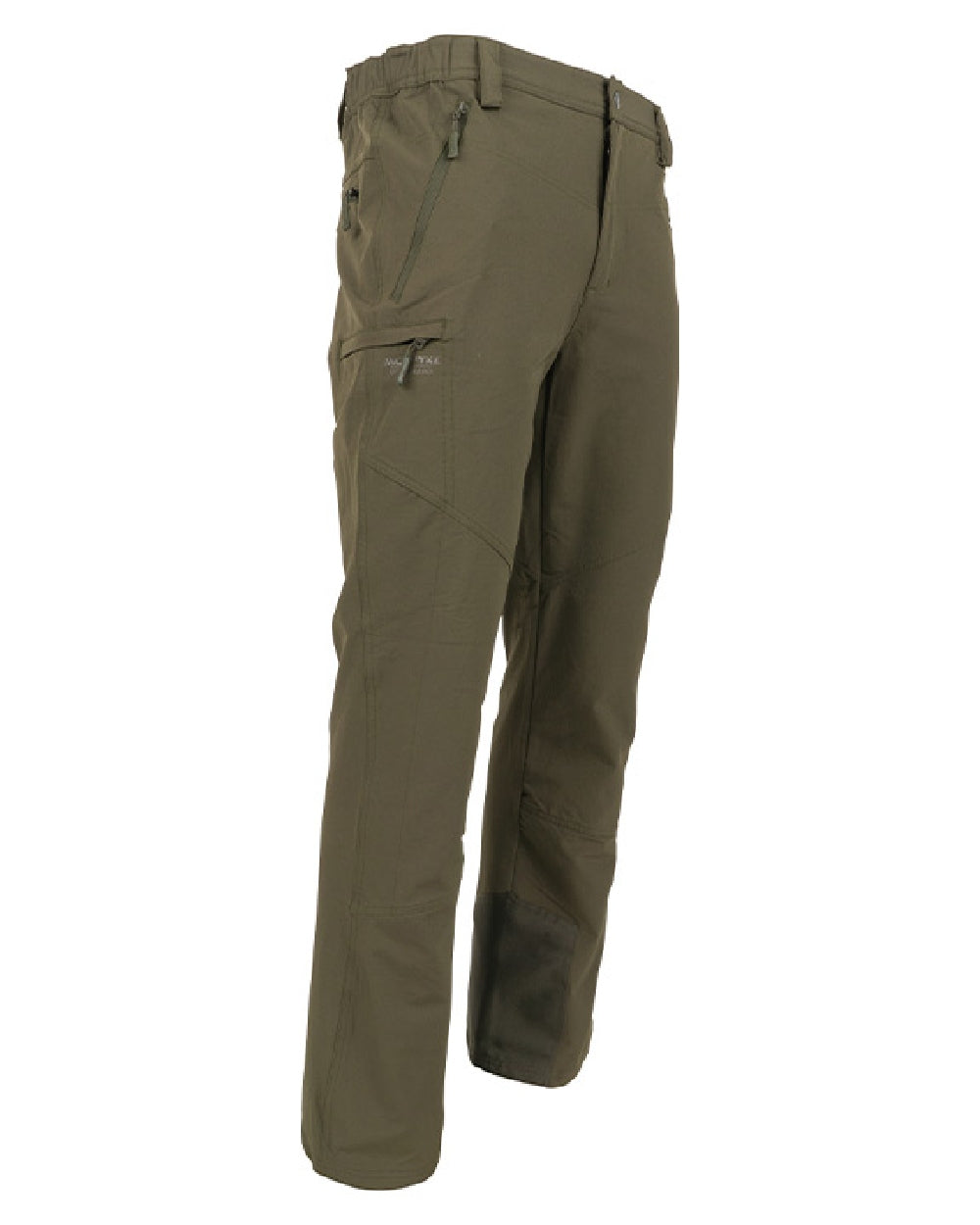 Green coloured Jack Pyke Dalesman Stretch Trousers on white background #colour_green
