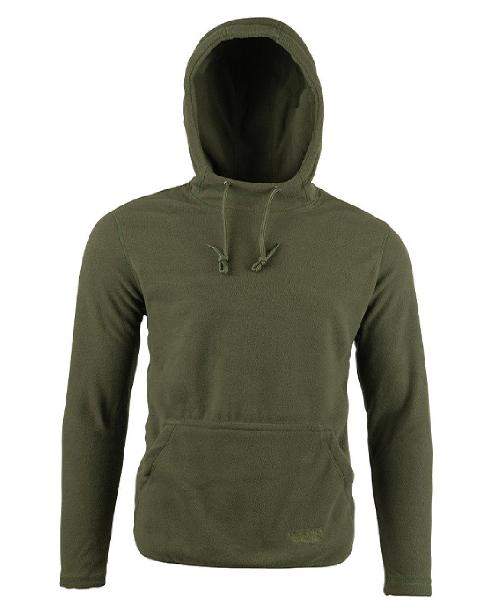 Green coloured Jack Pyke Fieldman Fleece Hoodie on white background #colour_green