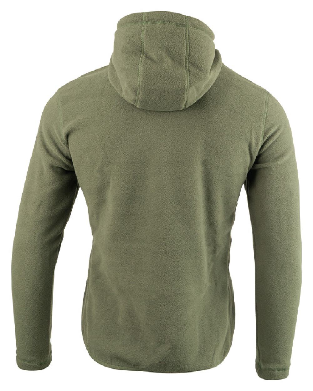 Green coloured Jack Pyke Fieldman Fleece Hoodie on white background #colour_green