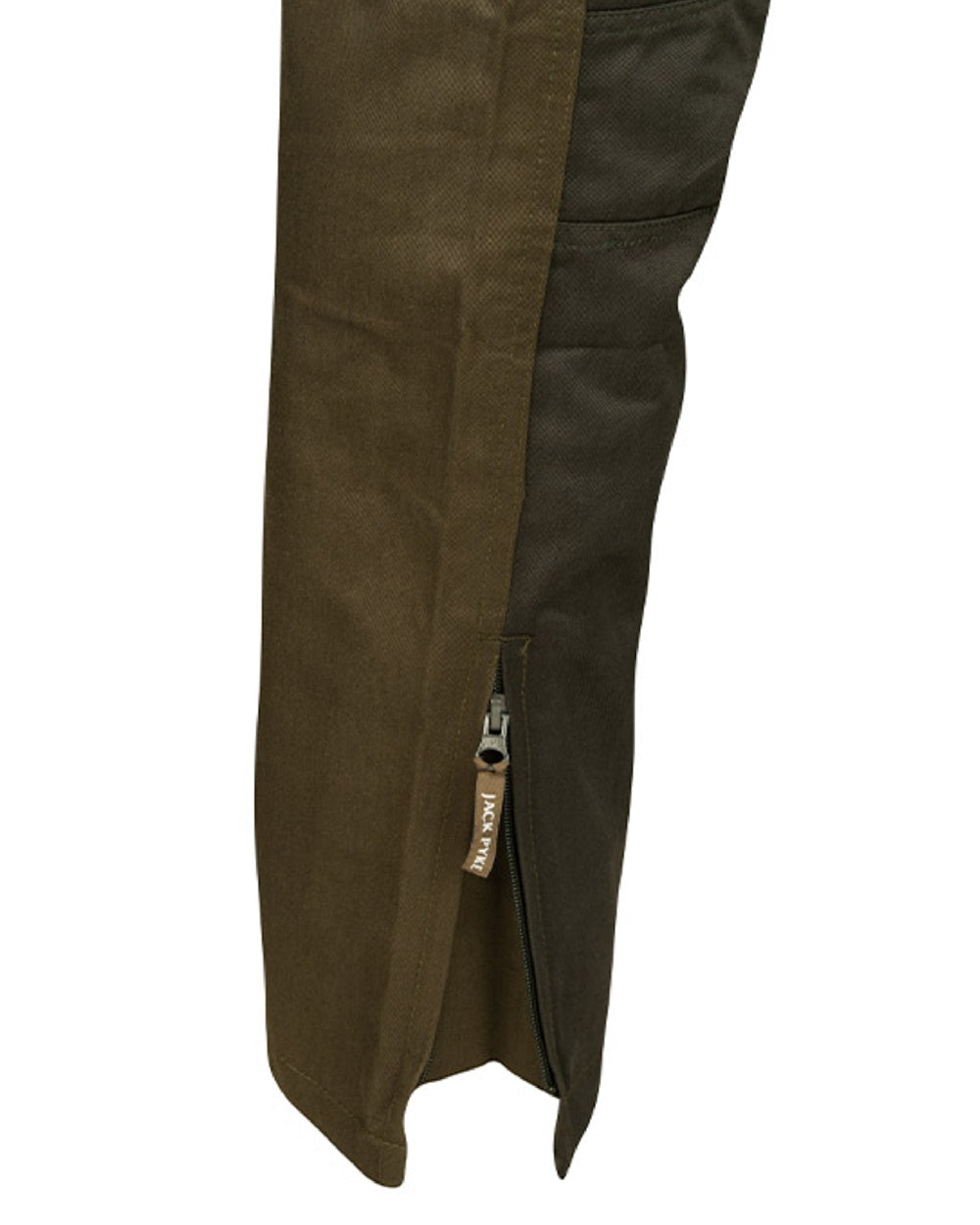 Contrast Green coloured Jack Pyke Fieldman Trousers on white background #colour_contrast-green