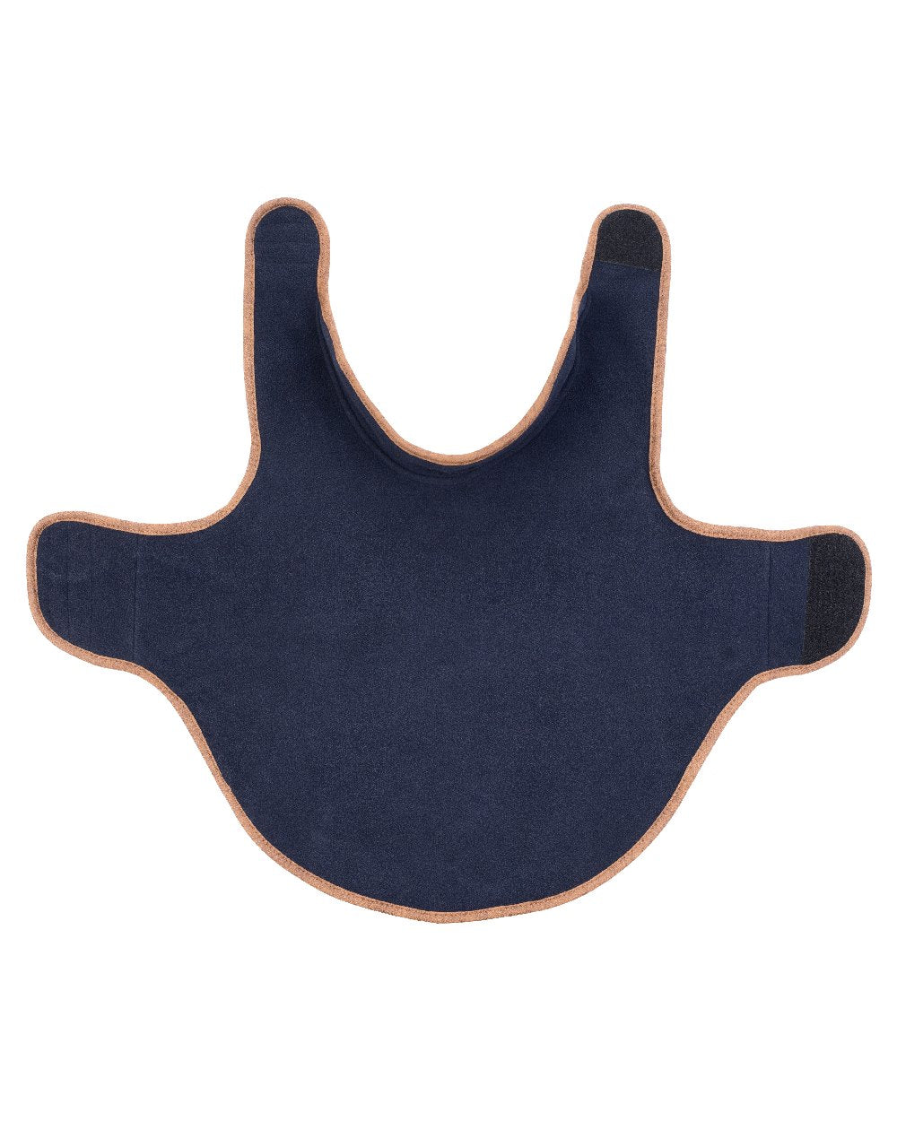 Navy coloured Fleece Dog Coat on white background #colour_navy