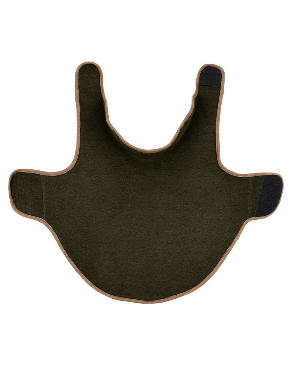 Dark Olive coloured Fleece Dog Coat on white background #colour_dark-olive