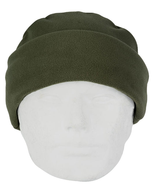 Green coloured Jack Pyke Fleece Head Over on white background #colour_green