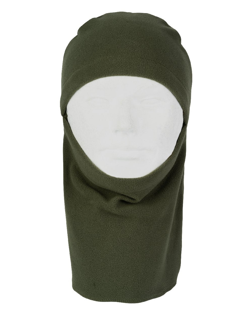Green coloured Jack Pyke Fleece Head Over on white background #colour_green