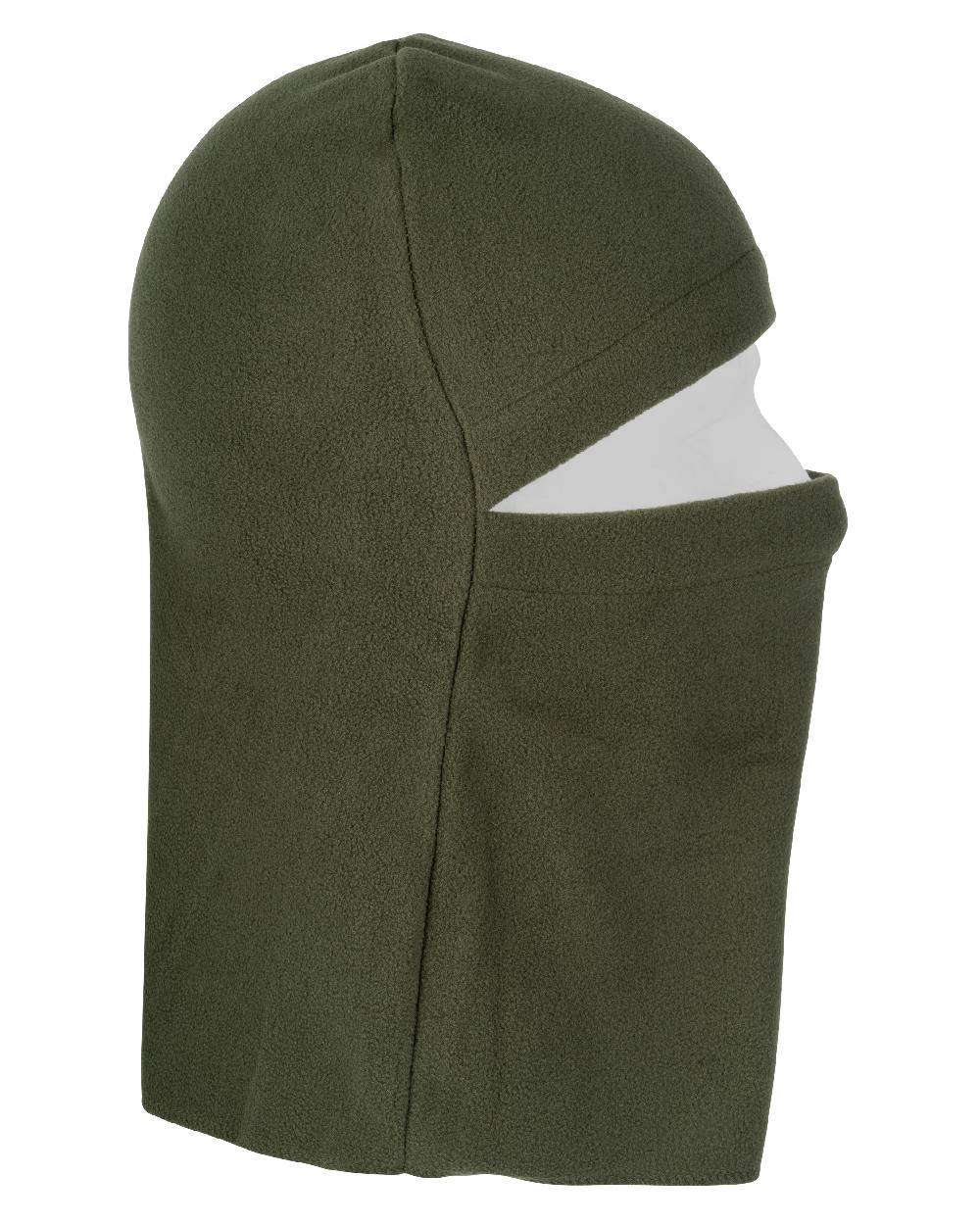 Green coloured Jack Pyke Fleece Head Over on white background #colour_green