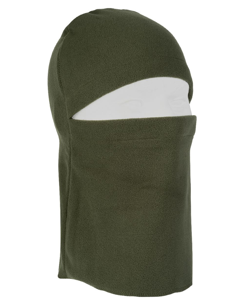 Green coloured Jack Pyke Fleece Head Over on white background #colour_green