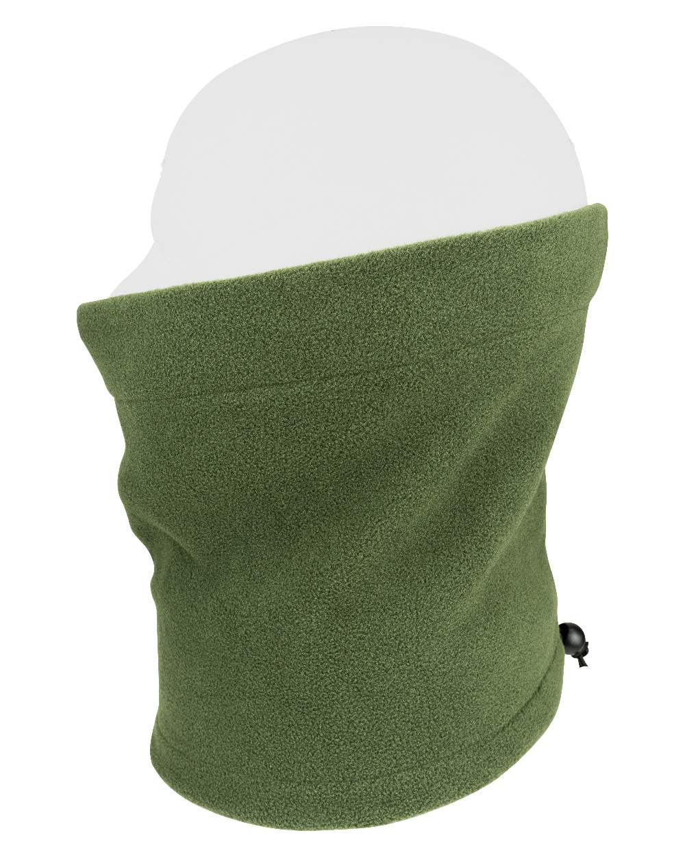Green coloured Jack Pyke Fleece Neck Gaiter on white background #colour_green